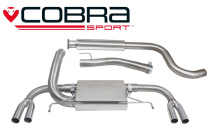 Opel Astra J VXR 12- Catback Sportavgassystem (Ljuddämpat) Cobra Sport